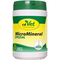 Produktbild von cdVet MicroMineral SPEZIAL Bio Nahrungsergänzung Pulver für Magen-Darm und Muskelaufbau 1000g
