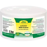 Produktbild von cdVet Mineralstein Wilde Kräuter für Pferde 3 kg zur Unterstützung von Magen, Darm und Immunsystem - 3 kg