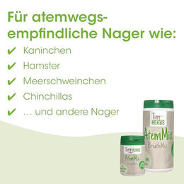 cdVet Nager AtemMix getrocknete Kräuter für Kaninchen und Meerschweinchen 300 g - 300 g – Bild 1 von 4
