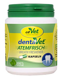 Produktbild von cdVet Naturprodukte dentaVet Atemfrisch Zahnpflege Nahrungsergänzung 100 Kapseln