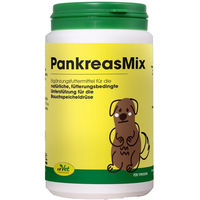 Produktbild von cdVet PankreasMix Nahrungsergänzungsmittel für Hunde und Katzen zur Unterstützung von Bauchspeicheldrüse und Verdauung 100 g