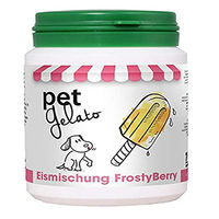 Produktbild von cdVet petGelato FrostyBerry Eismischung für Hunde und Katzen mit Elektrolyten 132g - 132 g