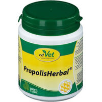 Produktbild von cdVet PropolisHerbal Nahrungsergänzung zur Immunstärkung für Hunde Katzen und Pferde 130 g - 130 g