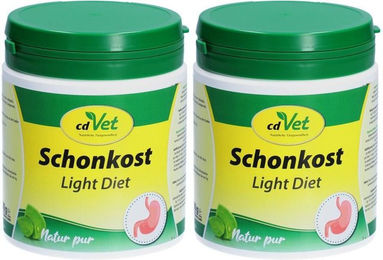 Produktbild von cdVet Schonkost Light Diet Pulver zur Unterstützung von Magen-Darm und Verdauung 700g