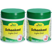 Produktbild von cdVet Schonkost Light Diet Pulver zur Unterstützung von Magen-Darm und Verdauung 700g