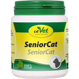 cdVet SeniorCat Nahrungsergänzung Pulver für Senioren Katzen 250 g - 250 g – Bild 1 von 5