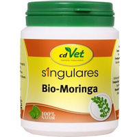 Produktbild von cdVet Singulares Bio-Moringa Pulver zur Nahrungsergänzung für Hunde, Katzen, Pferde und Kaninchen 100 g - 100 g