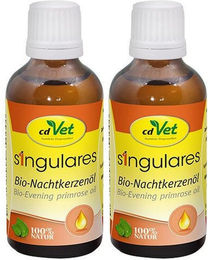 Produktbild von cdVet Singulares Bio-Nachtkerzenöl für Haut und Fell 100 ml