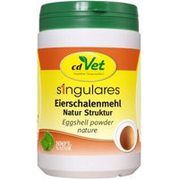 Produktbild von cdVet Singulares Eierschalenmehl Natur Struktur 1 kg Calciumquelle für Hund und Katze ohne Zusätze - 1 kg