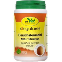 Produktbild von cdVet Singulares Eierschalenmehl Natur Struktur Calciumquelle für Hund und Katze 350 g - 350 g
