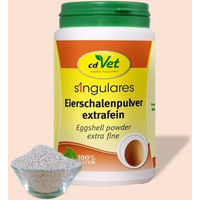 Produktbild von cdVet Singulares Eierschalenpulver extrafein 300g Natürliche Kalziumquelle für Hunde und Katzen - 300 g