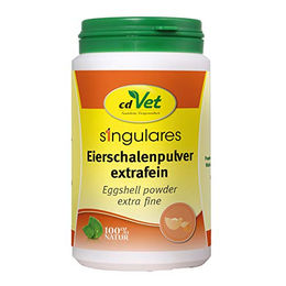 cdVet Singulares Eierschalenpulver extrafein Kalziumquelle für Haustiere 1 kg - 1 kg – Bild 1 von 1