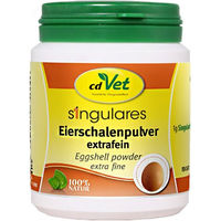Produktbild von cdVet singulares Eierschalenpulver extrafein Mineralfutter für alle Tierarten und Altersstufen 1000g