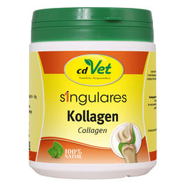 Produktbild von CdVet Singulares Kollagen Pulver zur Unterstützung von Gelenken, Haut und Fell für Hunde und Katzen 2 kg
