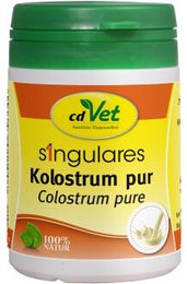 cdVet Singulares Kolostrum pur Pulver zur Immunstärkung für Hunde, Katzen und Pferde 30 g - 30 g – Bild 1 von 10