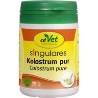 Produktbild von cdVet Singulares Kolostrum pur Pulver zur Immunstärkung für Hunde, Katzen und Pferde 30 g - 30 g