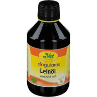 Produktbild von cdVet Singulares Leinöl Kaltgepresst zur Unterstützung von Haut und Fell 250ml