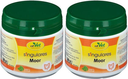 Produktbild von cdVet Singulares Moor Magen-Darm Pulver für Hunde und Katzen 300g