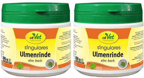 Produktbild von cdVet singulares Ulmenrinde Pulver zur Unterstützung der Magen-Darm-Verdauung 200g