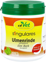 cdVet Singulares Ulmenrinde Pulver zur Verdauungshilfe für Hunde und Katzen 200 g - 200 g – Bild 1 von 7