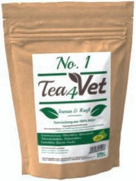 cdVet Tea4Vet No.1 Immun & Kraft Teemischung für Hunde 120 g - 120 g – Bild 1 von 3