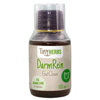 Produktbild von cdVet TinyHerbs DarmRein Nahrungsergänzung für Nager wie Kaninchen Hamster Meerschweinchen und Chinchilla 100 ml