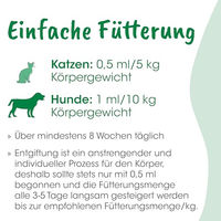 Produktbild von cdVet Toxisan Ergänzungsfuttermittel für Hunde und Katzen zur Unterstützung von Leber und Niere 100 ml - 100 ml