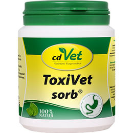 cdVet ToxiVet sorb Pulver zur Unterstützung von Magen-Darm, Verdauung und Immunsystem für Hunde und Katzen 150 g - 150 g – Bild 1 von 9