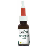 Produktbild von cdVet VeaVet Ohrenpflege mild für Katzen 20 ml