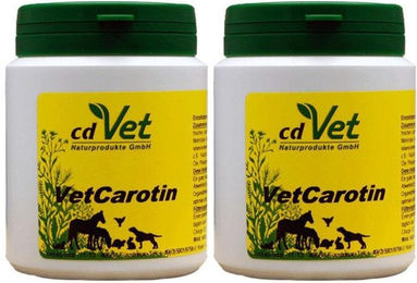 cdVet VetCarotin Granulat für Hunde und Katzen mit Vitaminen und Mineralien 180g – Bild 1 von 1