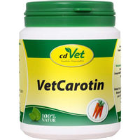 Produktbild von cdVet VetCarotin Natürliches Karotten-Pulver Zusatzfutter für Hunde und Katzen 720 g - 720 g