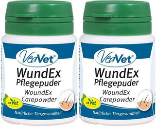 cdVet WundEx Pflegepuder aus Naturmaterialien in Weiß – Bild 1 von 1