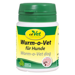 Produktbild von cdVet Wurm-o-Vet Entwurmungspulver für Hunde 12 g