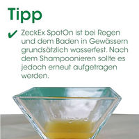 Produktbild von cdVet ZeckEx SpotOn Repellent für Hunde und Katzen mit Bio-Ölen 10 ml - 10 ml