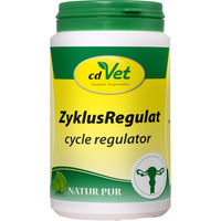 Produktbild von cdVet Zyklusregulat Nahrungsergänzung Pulver für Hunde zur Unterstützung des Hormonsystems 120 g - 120 g