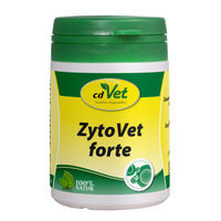 Produktbild von cdVet ZytoVet forte 1 kg zur Unterstützung des Immunsystems für Hunde, Katzen und Pferde - 1 kg
