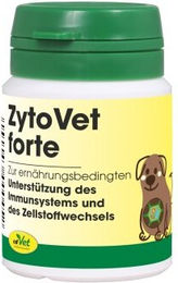 cdVet ZytoVet forte Ergänzungsfuttermittel zur Unterstützung des Immunsystems und Stoffwechsels für Hunde, Katzen und Pferde 25 g - 25 g – Bild 1 von 4