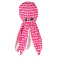 Produktbild von Ceano Flamingo Plüschspielzeug Oktopus Rosa für Hunde