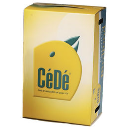 Produktbild von CéDé Transportschachtel für Vögel aus Pappe Gelb 9,5 x 14 x 22 cm