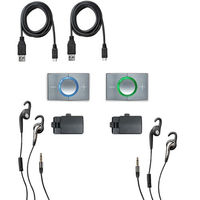Produktbild von Ceecoach 2 Duo Kommunikationssystem mit Bluetooth und Headset in Weiß/Silber