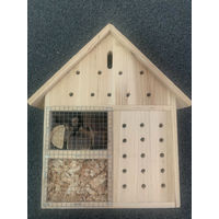 Produktbild von Cepewa Insektenhotel aus Holz in Natur und Braun