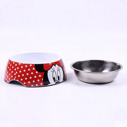 Cerda Disney Minnie Futternapf aus Metall Größe S Bunt Rot – Bild 1 von 5