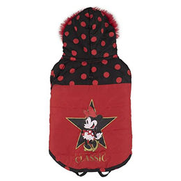 Cerdá ForFanPets Minnie Mouse Hundemantel Winter Schwarz Rot Größe M – Bild 1 von 13