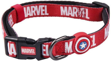 Cerda Hunde-Halsband Marvel Rot Polyester XS/S – Bild 1 von 2