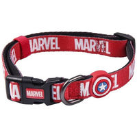 Produktbild von Cerda Hunde-Halsband Marvel Rot Polyester XS/S