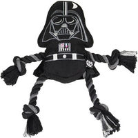 Produktbild von Cerda Kauspielzeug Star Wars Hundespielzeug zur Zahnpflege aus Polyester in Schwarz für alle Altersstufen
