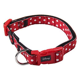 CERDÁ LIFE'S LITTLE MOMENTS Minnie Mouse Hundehalsband für kleine Hunde aus Polyester in Rot XS – Bild 1 von 9