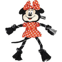 Produktbild von CERDÁ LIFE'S LITTLE MOMENTS Minnie Mouse Hundespielzeug Plüschspielzeug mit Seil für Welpen und Hunde Bunt - 1 Stk.