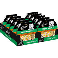 Produktbild von Cesar Fresh Bowls Hundefutter Huhn in Sauce 20 x 85 g ohne Konservierungsstoffe und Zucker - 20 x 85 g