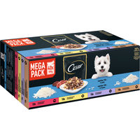 Produktbild von Cesar Hund Nassfutter Senior Stückchen in Gelee Getreidefrei ohne Zucker 40x100g - 40 x 100 g
